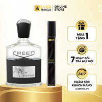 Nước Hoa Nam 𝐂𝐫𝐞𝐞𝐝 𝐀𝐯𝐞𝐧𝐭𝐮𝐬 𝐄𝐃𝐏 10ml Hương cam chanh nam tính sành điệu