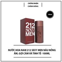 Nước hoa nam 212 sexy men nâu nồng ấm, gợi cảm và tinh tế -100ml