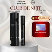 Nước Hoa Nam Armaf Club De Nuit Intense Man EDT Bản MINI - Nam Tính, Cuốn Hút 10ml Mini