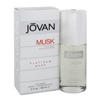 Nước hoa nam authentic Jovan Cologne spray Platinum Musk 88ml (Mỹ)