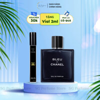 Nước hoa nam Bleu De Cha​nel chiết 10ml EDP - Dầu thơm gỗ tuyết tùng nam tính, cuốn hút - SG Perfume VN