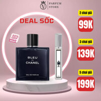 Nước Hoa Nam Bleu De Chanel đẳng Cấp Phái Mạnh (chai chiết 10ml)