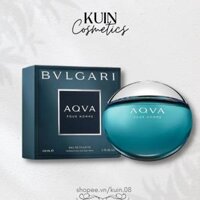 Nước Hoa Nam Bvlgari Aqva Pour Homme EDT 100ml- Hương Thơm Thanh Khiết Mạnh Mẽ Và Phóng Khoáng- Kuin
