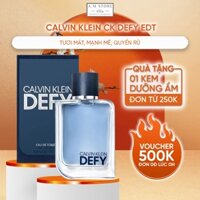 Nước Hoa Nam Calvin Klein CK Defy EDT 100ml - Hương Thơm Cam bergamot, Hổ phách, Cỏ Hương Bài Tươi Mát Quyến Rũ