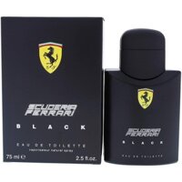 Nước hoa nam cao cấp authentic Scuderia Ferrari Black EDT 75ml/125ml (Ý)