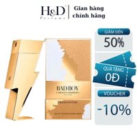 Nước hoa Nam  Carolina Herrera Bad Boy Gold Fatasy EDT mạnh mẽ, tự tin HD Perfume