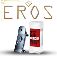 Nước hoa Nam CAROLINA HERRERA - 212 Men Heroes EDT 90ml