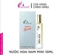 Nước Hoa Nam Charme Ruby Sport 10ml Mini
