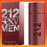 Nước Hoa Nam Chính Hãng 212 Sexy Men Dung Tích 100ml Dạng Xịt [ Nước Hoa Thơm Lâu ]