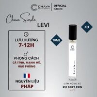 Nước hoa nam chính hãng CHAVA SIMPLE LEVI 10ML