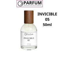 Nước Hoa Nam chính hãng Invicible 05 Full size 50ml thơm lâu hương thơm mạnh mẽ quyến rũ sang trọng