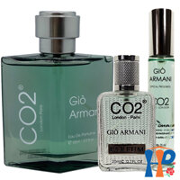 Nước hoa Nam CO2 Gi0 Arm@ni Eau De Perfume 65ml (hương gỗ ấm áp, lưu hương 7 - 12 giờ) Hani Peni