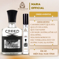 Nước hoa nam Creed Aventus ấm áp hiện đại nam tính [chai chiết 10ml]