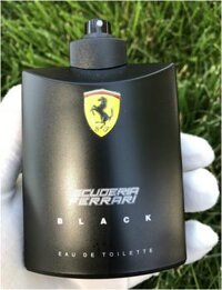 Nước hoa nam Ferrari Scuderia Black for men 125ml (Tester) - Made in Italy