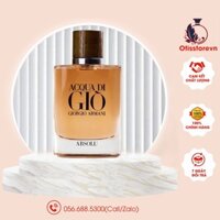 Nước Hoa Nam Giorgio armani Acqua Di Giò Absolu nam (Giò Nâu) - 10Ml - Chính Hãng