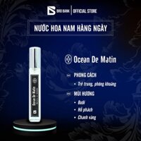 Nước hoa nam hàng ngày Bro Bank - Ocean de Matin - EDP 10ml - Mùi hương trẻ trung, phóng khoáng - Lưu hương 6h