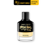 Nước hoa nam Jimmy Choo Urban Hero Gold Edition Eau De Parfum hương gỗ nam tính 50ml AB BEAUTY WORLD
