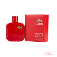 Nước hoa nam Lacoste đỏ L.12.12. Rouge Energetic EDT 100ml chính hãng (Pháp) - PN27357