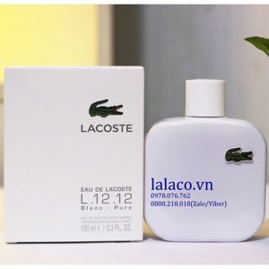 Nước Hoa Nam Lacoste L.12.12 Blanc 100ml