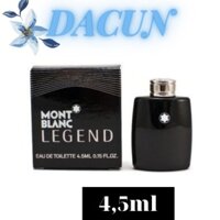 Nước hoa nam mini Mont Blanc Legend Eau De Toilette for men 4.5 ml.