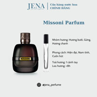 Nước Hoa Nam Missoni Parfum Pour Homme Chai 10ml - Nam Tính, Trẻ Trung