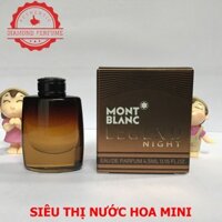 Nước hoa nam Mont Blanc Legend Night EDP 4.5ml