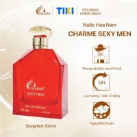 Nước hoa nam quyên ru, Charme Sexy Men, dong nươc hoa lưu hương lâu, nam tính dành cho quý ông, 100ml