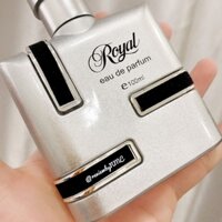 Nước hoa nam royal 2 màu bạc đen 100ml,hương tinh khiết,tươi tắn
