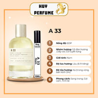 Nước Hoa Nam SANT A33 - Sang Trọng Tinh Tế Cuốn Hút Perfume