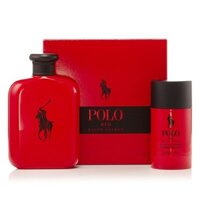 Nước hoa nam Set Ralph Lauren Polo Red (125ml EDT + Deodorant stick 75g)