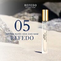 Nước Hoa Nam Thơm Lâu Chính hãng REFEDO, Tinh dầu nước hoa lưu hương thơm lâu mùi dịu nhẹ 10ml