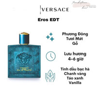 Nước Hoa Nam thơm lâu Versace Eros For Men Edt 10ml(dạng mẫu thử)