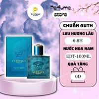 Nước hoa nam Versace Eros thơm lâu cao cấp 100ml - Dầu thơm nam tính hương thơm quyến rũ lịch lãm cuốn hút