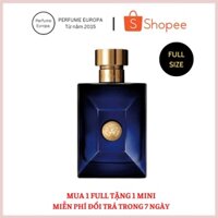 Nước hoa nam Versace Pour Homme Dylan Blue EDT 100ml, dầu thơm nam cao cấp thơm lâu trẻ trung
