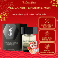 Nước Hoa Nam Yves Saint Laurent YSL La Nuit L’homme Men EDT 100ml - Hương gỗ cay nồng quyến rũ, mạnh mẽ, thu hút
