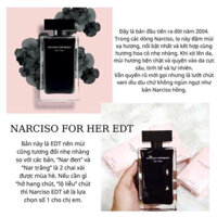 Nước hoa Narciso đen 30ml