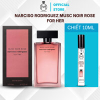 nước hoa Narciso Musc Noir Rose (nar hồng cam) Nước hoa nữ 10ml hương thơm ngây ngất ,kiêu sa lôi cuốn