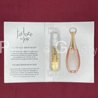 Nước hoa nhỏ - Dior J'adore in Joy, 2017 1.5ml