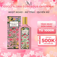 Nước Hoa Nữ 𝔾𝕦𝕔𝕔𝕚 𝔽𝕝𝕠𝕣𝕒 Gorgeous Gardenia EDP 100ml - Hương Thơm Hoa Cỏ Trái Cây Ngọt Ngào, Gợi cảm và Nữ Tính