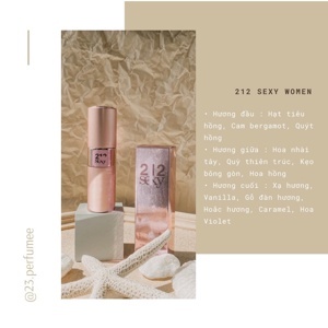 Nước hoa nữ 212 Sexy 20ml