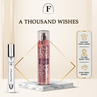 Nước Hoa Nữ A Thousand Wishes Bản Dùng Thử 10ml, Tinh Dầu Nước Hoa Mini Ngọt Ngào - F Perfume