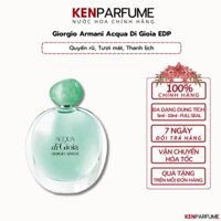 Nước Hoa Nữ Acqua Di Gioia Giò Xanh EDP Chính Hãng LUX PERFUME Phong Cách Tươi Mát 10ml Dạng Xịt
