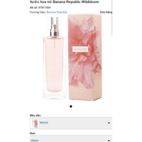 Nước hoa nữ Banana Republic Wildbloom Eau De Parfum Spray - 100ml