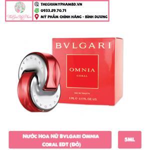 Nước hoa nữ Bvlgari Omnia Coral 5ml