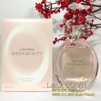 Nước Hoa Nữ Calvin Klein Sheer Beauty 100ml