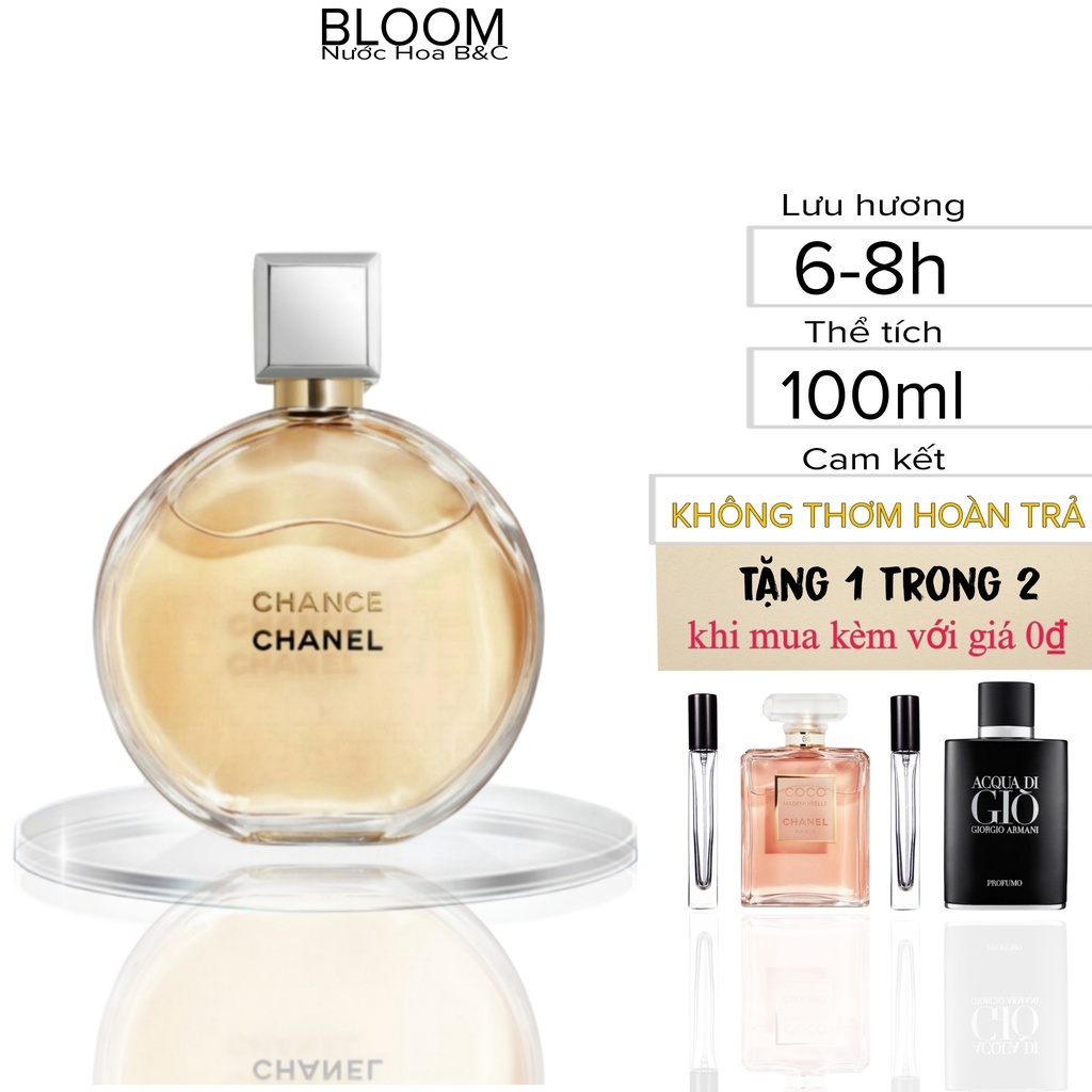 Nuớc hoa Chanel Chance Eau De Parfum 100ml - Chính hãng