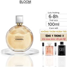 Nuớc hoa Chanel Chance Eau De Parfum 100ml - Chính hãng nơi bán giá rẻ nhất  tháng 04/2023