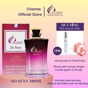 Nước hoa nữ Charme So Sexy 100ml