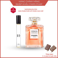Nước Hoa Nữ chiết 10ml ᴄʜᴀɴᴇʟ Co​co Made​moiselle Intense - Hương thơm nữ tính  quyến rũ