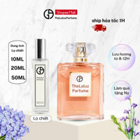 Nước Hoa Nữ Chiết cao cấp Coco Mademoiselle, nước hoa thơm lâu dung tích 10ml lưu hương 12h tươi mát ngọt dịu - NH17
